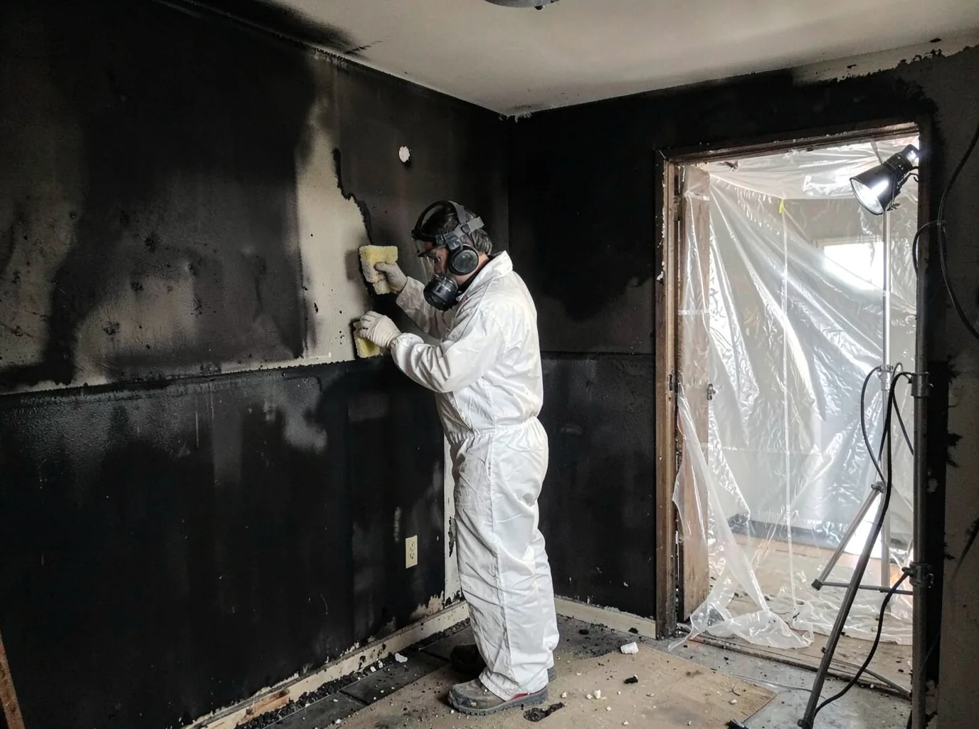 Fire Damage Restoration company in Samaria, MI